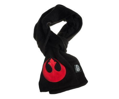 Odzież dla graczy Good Loot Szalik Star Wars Black "Red Rebel Alliance Logo"